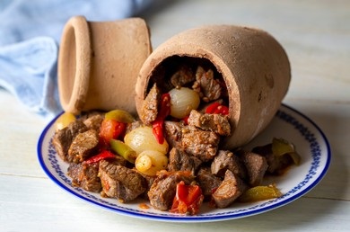 cappadocia potery kebab, delicious turkish kebabs